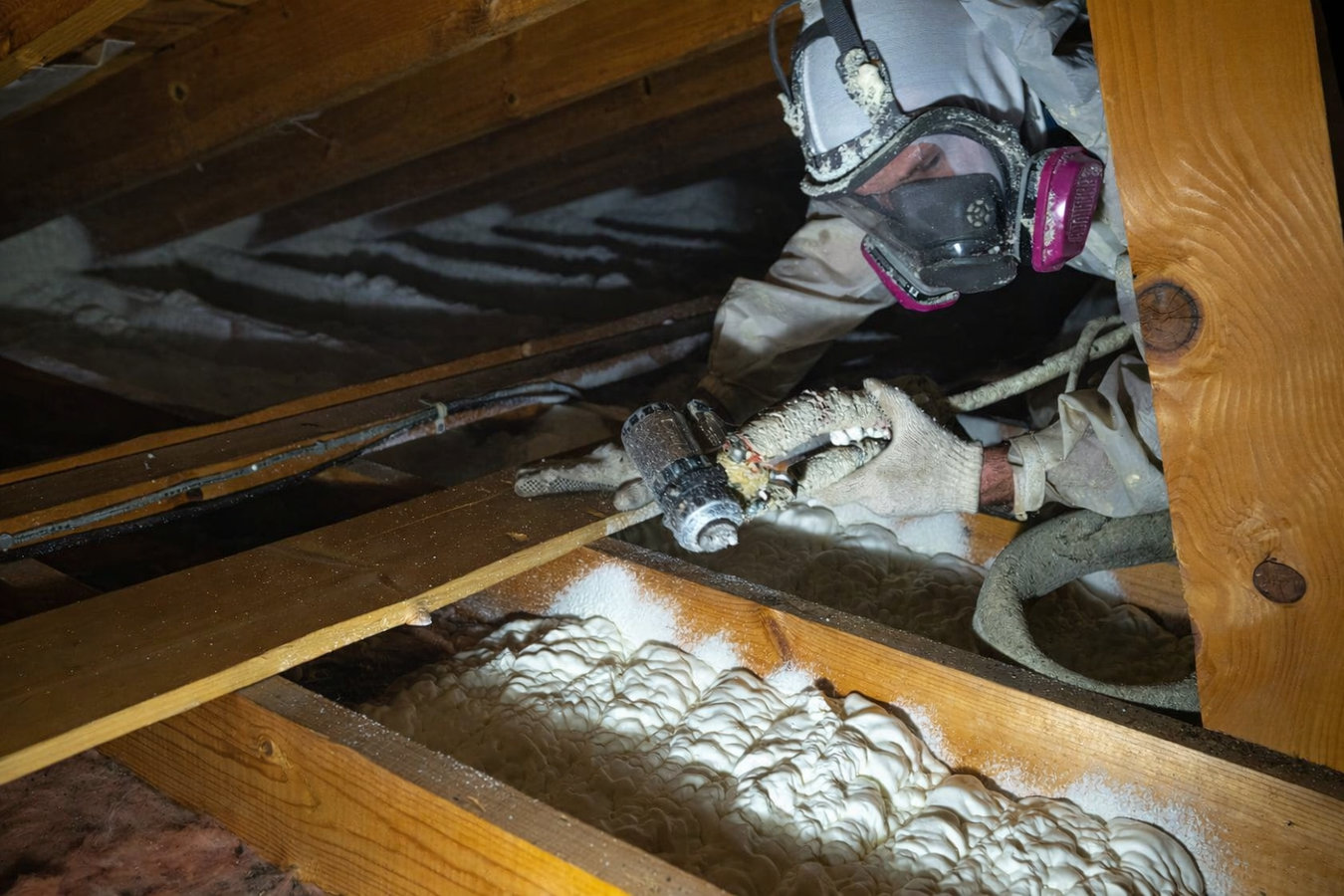 Attic air sealing