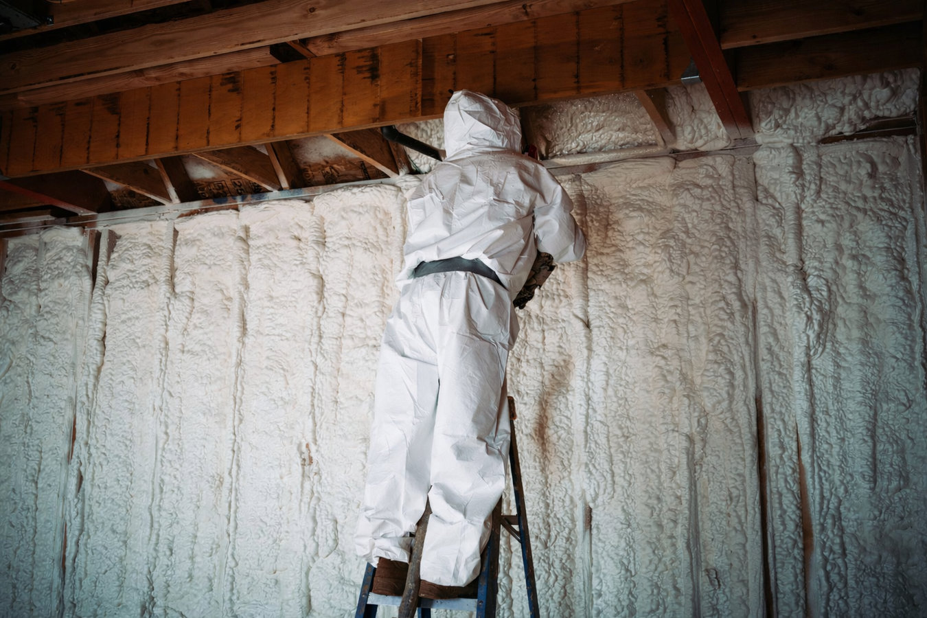 Closed-cell foam insulation